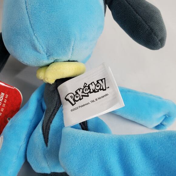 Pokémon Riolu Plush Blue 10" Stuffed Animal Collectable - Picture 6 of 8